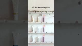 Layering Skincare with RF MultiAcid Enzyme Peel shorts howto skincare [upl. by Whale]