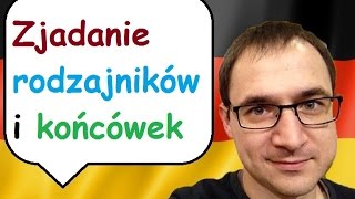 Zjadanie rodzajników i końcówek czasownika  język niemiecki  gerlicpl [upl. by Ynnep231]