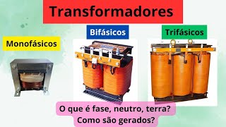 Transformador Monofásico bifásico e trifásico como funcionam  EP259 [upl. by Aloise796]