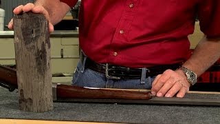 How to Make and Install Ebony Stock Inlays Presented by Larry Potterfield  MidwayUSA Gunsmithing [upl. by Akcinat]