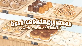 BEST COOKING GAMES TO PLAY  iOS amp Android [upl. by Acker646]