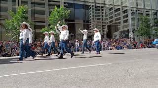 RCMP Calgary Stampede Parade 2022 [upl. by Eirene34]