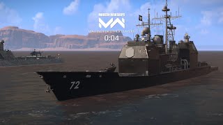 MODERN WARSHIPS ONLINE GAMEPLAY  USS VELLA GULF CG72 [upl. by Elleinwad169]