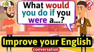 Improve English Speaking Skills Questions in English English Conversation Practice [upl. by Notgnihsaw14]