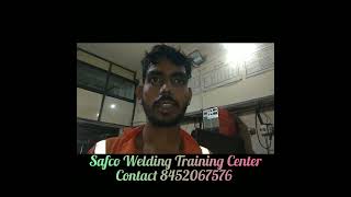 Ranvijay 9 days at Safco Practicing 2 G position plate [upl. by Demeyer]