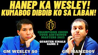 AATAKEHIN AKO SA PUSO LABAN NA TO SO vs MAMEDOV Airthings Master Quarter Game 3 [upl. by Ecirp184]