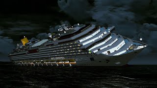 The Sinking of the Costa Concordia [upl. by Yehs]