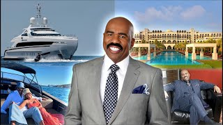 Steve Harvey Lifestyle  Net Worth Mansion Fortune Car Collection [upl. by Sidran]