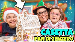 FACCIAMO LA CASETTA DI PAN DI ZENZERO in Famiglia GBR Ricetta Facile [upl. by Osmund]