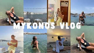 GREECE VLOG Mykonos [upl. by Enna]