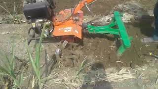 9 hp power weeder  power Tiller with attachments [upl. by Schinica798]