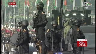 NSG Marching Contingent  Republic Day Parade 2021 [upl. by Somar]