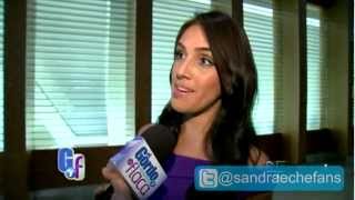 Sandra Echeverria sobre quien besa mas rico Zepeda o Soto Son besos de actuacion son profesionales [upl. by Ybbil]