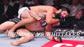 Khamzat Chimaev vs Robert Whittaker Full Fight Highlights [upl. by Imnubulo278]