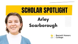 Scholar Spotlight Arley Scarborough [upl. by Dikmen292]