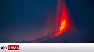 Replay La Palma volcano eruption [upl. by Wachter]