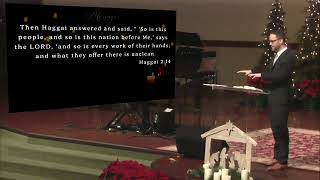 Sermon Haggai Seasons of Hope  by Pastor Nate Dubs [upl. by Dorthea]