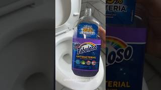 Fabuloso toilet clean 💜🫧🫶🏽✨ cleantok letsclean sudsy fabuloso toiletclean satisfying asmr [upl. by Hawger]