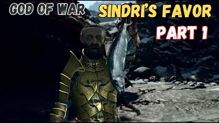 God of War  Sindris Favors  Part 1 Fafnirs Hoard  Walkthrough w Commentary PS54K [upl. by Aneeb878]