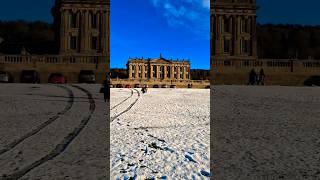 Chatsworth House❄ Snowy❄ Christmas Market 2024🎅⛄❄ [upl. by Stanislas]