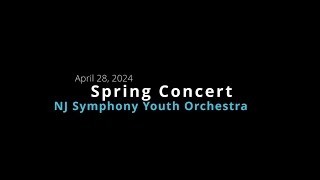 2024 NJ Symphony Youth Orchestra  Spring Concert [upl. by Aiekal]