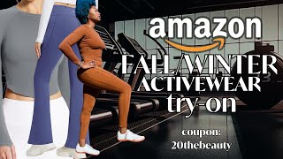 Baleaf TryOn  Amazon FallWinter Activewear Haul 2024 [upl. by Nydia]