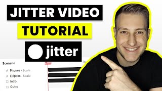 Jitter Video Tutorial  Animate Your Social Media Content Jitter Video Full Tutorial for Beginners [upl. by Aylat]