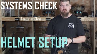 Noisefighters Systems Check Chris Helmet Setup [upl. by Nnyleuqcaj]