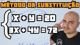 Sistema de Equações Método da Substituição [upl. by Sylvie]