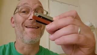 Building a vibrato from tremolo on harmonica Part 1 [upl. by Eramat66]