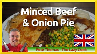 How to Cook Minced Beef and Onion Pie  Ground Beef Pie [upl. by Hinson]