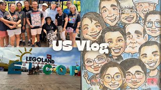 US vlog 🇺🇸  vlog 31 • a day at Legoland  GayleBee ❁ [upl. by Tammy]