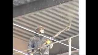 SprayApplied Cementitious Fire Resistive Material SFRM or Field Testing Video [upl. by Miriam]