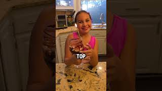 I made mom ice cream sundae love food DIY funny youtubeshorts shortsfeed shortsviral video [upl. by Adriell]