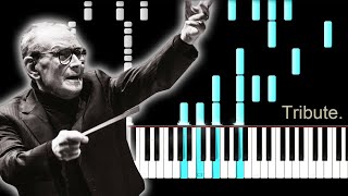 Ennio Morricone  The Ecstasy of Gold The Good the Bad and the Ugly  Piano tutorial [upl. by Zertnom]