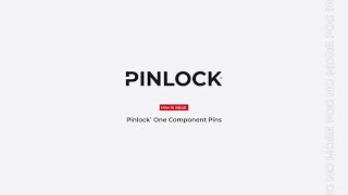 How to adjust the Pinlock® One Component Pins [upl. by Ximenes]