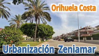 🌴🏡🚗 ORIHUELA COSTA URBANIZACIÓN ZENIAMAR JUNIO 2022 [upl. by Bandur608]