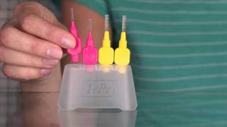 How to use a TePe Interdental Brush [upl. by Ohnuj]