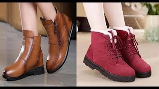 احدث واشيك احذية الخروج للبنات موضة شتاء  Nouvelle Collection  Bottines automne hiver 2019 [upl. by Gaulin]