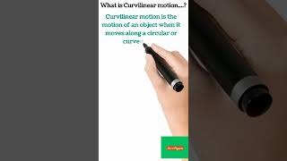 Curvilinear motion shorts science physics [upl. by Utham]