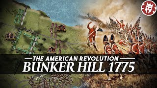 Battle of Bunker Hill 1775  Beginning of the American Revolution [upl. by Wein379]