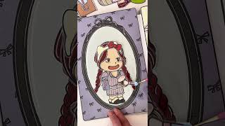 Boarding school day in my life doll roleplay girl doll pretend play tocaboca [upl. by Desdemona]