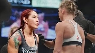 UFC HOLLY HOLM LASHES OUT ON CRIS CYBORG MAKE THE FIGHT 140 CATCHWEIGHT [upl. by Sew]