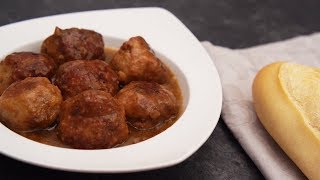 ALBÓNDIGAS EN SALSA rubia  ¡Receta de mi suegra [upl. by Pamelina905]