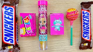 New Some Lots of Candy Lollipops and Sweets Unpacking  ASMR  Satisfying Video [upl. by Ahseikan539]