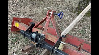 Making a 3 point hitch tractor box blade work on a truck [upl. by Tap]