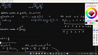 Introduction to Number Theory Modular multiplicative inverse cont Extended Euclidean Algorithm [upl. by Ichabod]