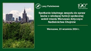 Spotkanie lokalnego zespołu do spraw lasów [upl. by Einaffit220]