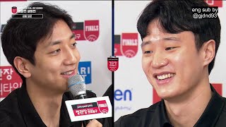 ENG 240425 KBL Championship Finals Media Day FULL 허훈 허웅 [upl. by Him106]