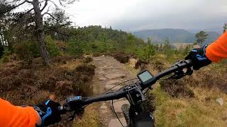 Laggan Wolftrax  Alpha Red Climb trail [upl. by Enilada18]